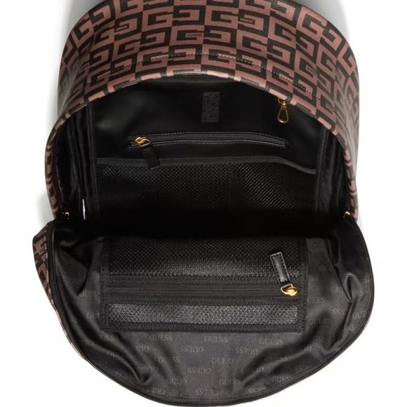 NWT GUESS Escape Compact Backpack - Picture 4 of 14